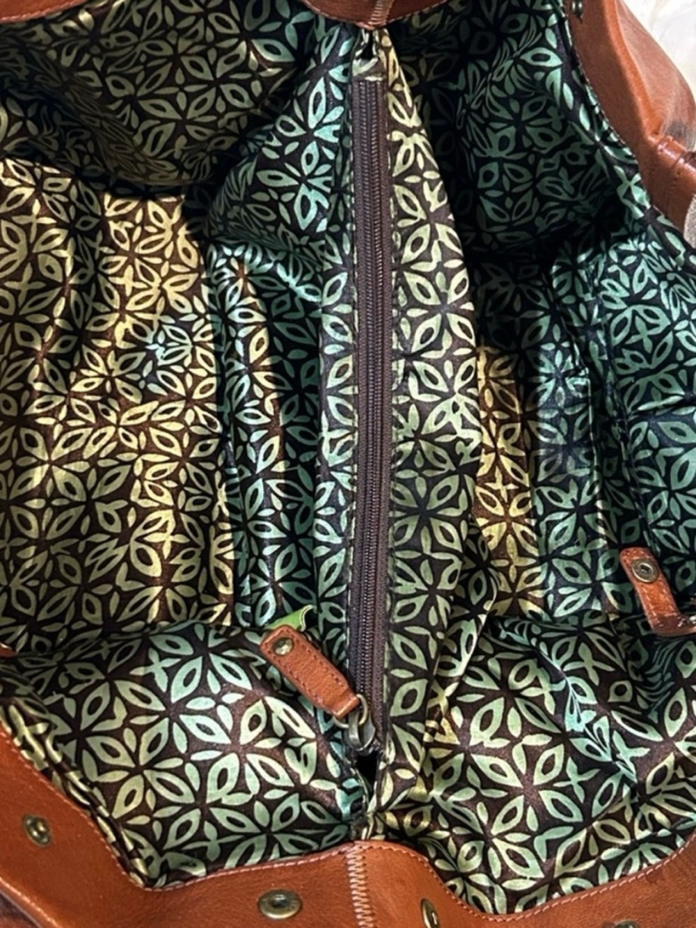Sigrid Olsen Brown Leather Hobo structured Shoulder Bag - Picture 10 of 14